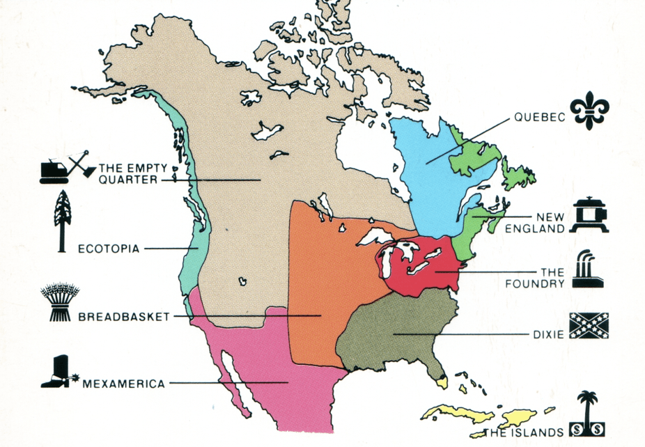 Nine Nations of North America, or the Six States of&nbsp;California